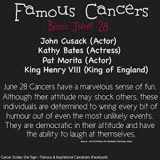 They're primarily known for being emotional, nurturing, and highly intuitive, as well as sensitive and at times insecure. Cancer Zodiac Star Sign Famous Inspirational Cancerians Facebook