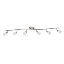 6 Light Track Lighting Bright Satin Nickel Walmart Com Walmart Com
