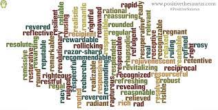 To make the focused object obvious. Positive Adjectives That Start With R Positive Adjectives Adjectives Positive Words