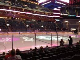 nationwide arena section 105 home of columbus blue jackets