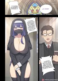 La Novicia Monja Raiden 1-2 (decensored) - Spanish Hentai Manga