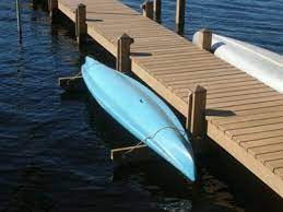 Kayak storage solutions for one or multiple kayaks for boats and docks. Kayak Or Canoe Rack Lake House Lake Cottage Lake Dock