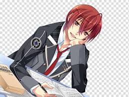 Here we listed top anime guy with red hair characters for anime lovers. Red Haired Male Anime Character Transparent Background Png Clipart Hiclipart