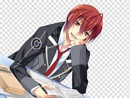 15 red haired anime characters. Red Haired Male Anime Character Transparent Background Png Clipart Hiclipart