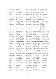 Learns English And English Language English To Telugu Meaning List Of Verbs English Words English Vocabulary Words Learn English Words