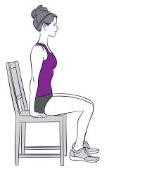 9 Exercises You Can Do While Sitting Down Chair Exercises Senior Fitness Flexibility Workout