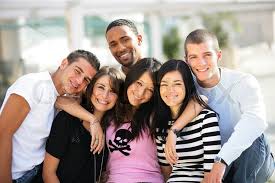 What's the new word game hanging with friends? Young Group Of Friends Hanging Out In Stock Image Colourbox
