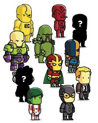 Dc Comics Scribblenauts Unmasked Mini Figures Blind Box Series 4 Scribblenauts Dc Collectibles Mini Figures