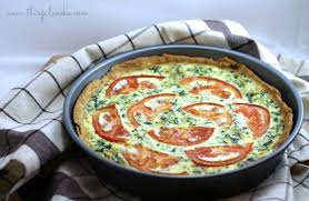 Tomato Bacon Spinach Quiche Recipe Quiche Recipes Bacon Tomato Recipes