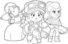 Disegni Da Stampare Lusso Disegno Di Personaggi Di Brawl Stars Da Colorare Of Disegni Da Stam Character Vault Boy Art