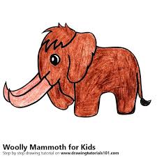 More from this artist similar designs. Learn How To Draw A Woolly Mammoth For Kids Animals For Kids Step By Step Drawing Tutorials Wooly Mammoth Cute Drawings Animals For Kids