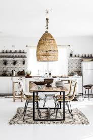 tropical kitchen meets modern decor