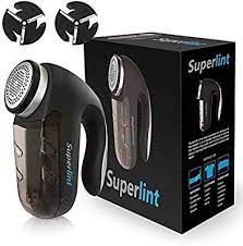 Super Lint Professional Electric Sweater Shaver Best Fuzz Pill Bobble Remover For Fabrics Bedding Clothes And Furni Sweater Shaver Fabric Shaver Black Silver