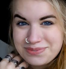 Silver Nose Ring Silver Nose Hoop Nose Jewelry Nostril Hoop Nose Piercing Nose Earring Nostril Ring Nostr Nose Jewelry Indian Nose Ring Nose Ring