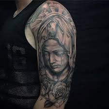 The virgin mary picture design is a wonderful design for those who want to have a small tattoo on their forearm or anywhere else on the arm. Pin On Tattoo Journal