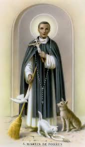 Download a black and white coloring page/paper doll of saint martin de porres. Saint Martin De Porres Quotes Quotesgram