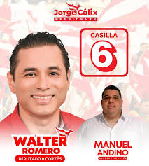 Este domingo participemos activamente en las elecciones primarias y  elijamos a nuestros mejores representantes. Walter Romero y Manuel Manuel Alejandro  Andino Saavedra son una de las mejores propuestas para representarnos en el