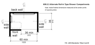 Ada Roll In Shower Ada Shower Shower Ada Bathroom