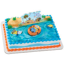 So why not combine them to get a. Minions Beach Party Cake Topper Sweet Art Cake Decorating Supplies