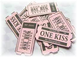 Love Valentine Tickets Good For One Hug Good For One Kiss Tickets Coupons 10 Birthday Cards For Boyfriend Cute Boyfriend Gifts Birthday Greetings Funny