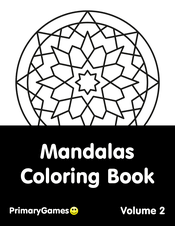 Free printable flower mandala coloring pages for adult. Simple Flower Mandala Coloring Page Free Printable Pdf From Primarygames