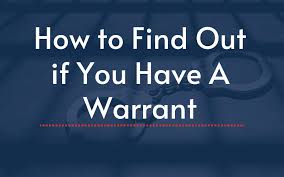 If you are going in person, you must bring a valid id. How To Find Out If You Have A Warrant What To Do About It