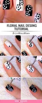 20 Super Easy Nail Designs Diy Tutorials Unghie Disegni Unghie Facili Fiori Unghie