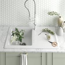 Kitchen sinks come in numerous basin configurations along with installation methods. Ceramic Kitchen Sinks You Ll Love Wayfair Co Uk