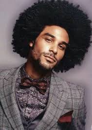 Attractive handsome black male model sexy lips curly hair black men hairstyle. Tips For Hairstyles For Black Men Styling 5 Merys Stores