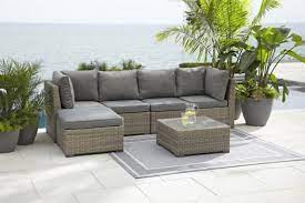 Pair it up with some with the right outdoor furniture, you can bring the uniqueness of your home to your outside space as how about an evening snack against the backdrop of a sunset? Canvas Bala Sectional Patio Set 6 Pc Canadian Tire