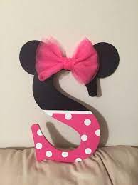 Diy Minnie Mouse Inspired Letter Minnie Mouse Baby Shower Baby Minnie Mouse Minnie Birthday