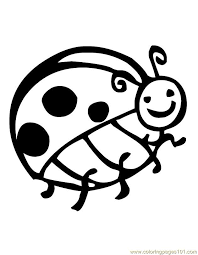 The phrase suits best to describe these coloring pages. Ladybug Happy Face Coloring Page For Kids Free Ladybugs Printable Coloring Pages Online For Kids Coloringpages101 Com Coloring Pages For Kids