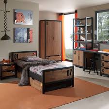 Chambre a coucher complete chambre complete adulte chambre 160 chambre complete image source @ www.nouvomeuble.com. Chambre Complete Enfant 5p Alex Marron Noir