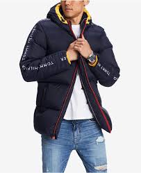 Tommy Hilfiger Men S Alpine Ski Jacket Hooded Jacket Men Mens Jackets Tommy Hilfiger Man