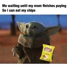 Pin By Yuliana Sanchez On Baby Yoda Yoda Meme Funny Relatable Memes Star Wars Memes