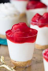 This awesome wooden display holds four glasses and has a slot in the middle for your bottle of choice. Cheesecake Dessert Cups The Recipe Critic