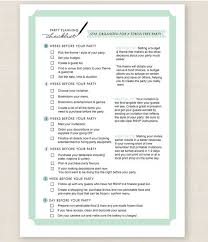 Birthday Party Planning Checklist Printable 11 Free Printable Party Planner Checklists Party Planning Checklist Party Planner Checklist Birthday Party Checklist