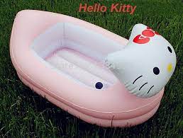 Newborn baby bath tub hello kitty design 84cm with plug white. 2014 New Style Baby Inflatable Bathtub Hello Kitty Baby Bath Bathe Newborns Soaking Massage Cartoon Kid Tub Inflatable Pool Pool Nozzle Pool Table Billiard Tablebathtub Stickers Aliexpress