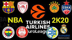 Our 2020/21 basketball euroleague table can be filtered to show all 2020/21 euroleague standings, all away standings, all home standings or the recent form of every team in the euroleague for the. How To Play With Euroleague Teams In Nba 2k20 Pws Na Pai3ete Me Omades Ths Eyrwligkas Sto Nba 2k20 Youtube