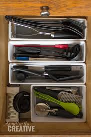 simple kitchen utensil drawer