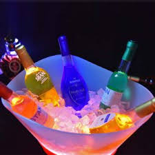 The ice bucket challenge, sometimes called the als ice bucket challenge, was an activity involving the pouring of a bucket of ice water over a person's head. China Luxury Vodka Led Ice Bucket 12l Big Volume For Diageo Promotional Item China Led Ice Bucket And Big Ice Bucket Price
