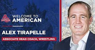 Alex Tirapelle named Associate Head Coach of American University Wrestling 