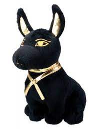 Anubis Egyptian Dog Small Plushie Plush Dog Teddy Bear Stuffed Animal Egyptian Anubis