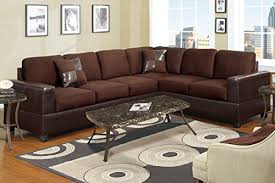 Get free shipping on qualified faux leather sectionals or buy online pick up in store today in the furniture department. Divano Roma Furniture Classic Large 112 Inchx35 Inch 2pc Microfiber And Faux Leather Sectional Sofa With Accent Pillows Chocolate Buy Online In Bahamas At Bahamas Desertcart Com Productid 18151002