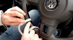 I'm looking for cloth steering wheel cover for my '06 prius. Measuring Steering Wheel Size For Leather Cover Youtube