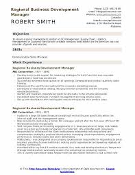 Regional Business Development Manager Resume Samples Qwikresume