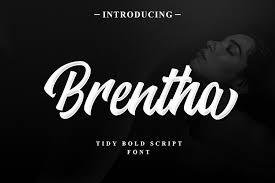 Free download of leviathan_big font. Brentha Bold Script Font 70618 Script Font Bundles