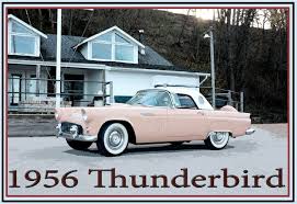 Image result for Buckskin Tan 1956 Thunderbird