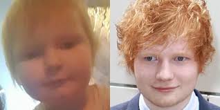 This is 2 year old Isla Walton from Exeter, who does she look like? 😁 Do  you have a little doppelgänger? #EdSheeran #YourLoveChildsCute