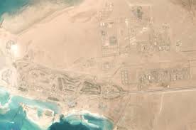 صور فضائية تظهر حجم العمل الم نجز في نيوم خلال فترة وجيزة واتس المملكة